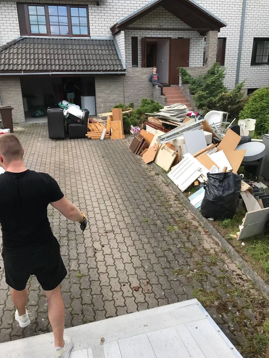 Ehitusprahi äravedu pärast remonti Tallinnas